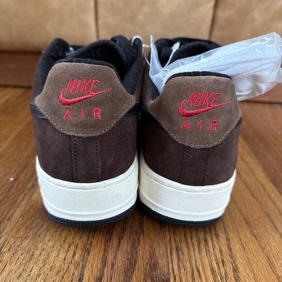Nike Air Force 1 Low Premium Escape White Brown Black Mens- 312489-101 Sz 9 main image 8